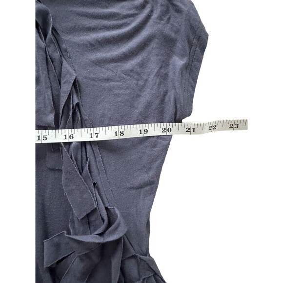 Rain Casual Tassel T Shirt Top Purple Size Small Retro Grunge Punk - Picture 7 of 8